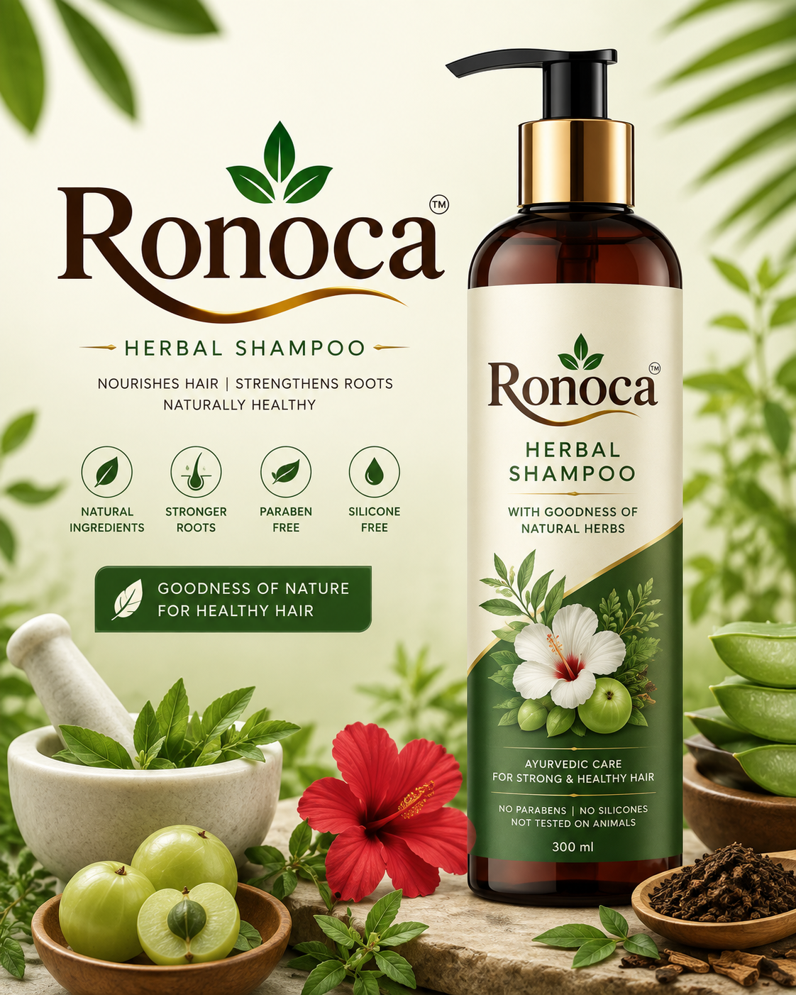 Herbal Shampoo - 180ml